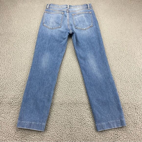 Frame Denim Le High Straight-Leg Cropped Jeans  |  Size:  26 - Picture 3 of 13